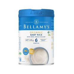BELLAMY'S 贝拉米 宝宝原味高铁米粉 225g