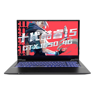 Shinelon 炫龙 DD3-D5A1 16.1英寸 游戏本 黑色(酷睿i5-10400、GTX 1650 4G、8GB、1080P、IPS、60Hz、CNB5L)