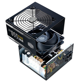 COOLER MASTER 酷冷至尊 MWE550 V2 金牌（90%）非模组ATX电源 550W