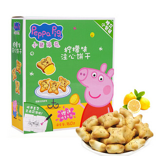 Peppa Pig 小猪佩奇 注心饼干 柠檬味 160g