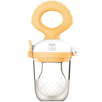 gb 好孩子 海洋系列 J80122 婴儿食物咬咬袋 橙色 L号咬袋