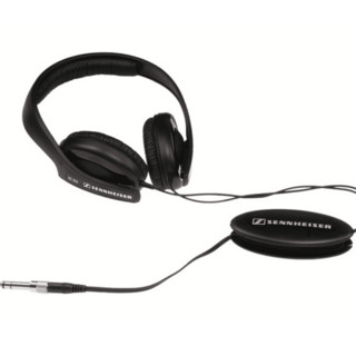 SENNHEISER 森海塞尔 HD 202 II 耳罩式头戴式动圈有线耳机 黑色 3.5mm