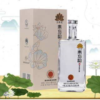 玉荷花 东方韵 52%vol 浓香型白酒 500ml 单瓶装