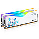 ADATA 威刚 D50 DDR4 3600 32GB (16G×2)套装 台式机内存 XPG龙耀-华硕吹雪联名RGB灯条