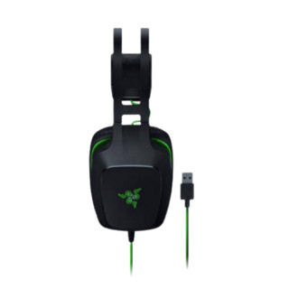 RAZER 雷蛇 雷霆齿鲸USB版 耳罩式头戴式有线耳机 黑色 USB口