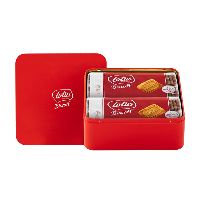 Lotus 和情 缤咖时 焦糖饼干 700g 礼盒装