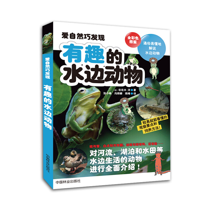 《爱自然巧发现·有趣的水边动物》（软精装）