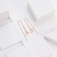 CHJ JEWELLERY 潮宏基 EEK30008245 女士18K金耳线