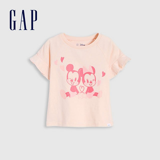 Gap 盖璞 迪士尼联名女幼童纯棉短袖T恤