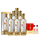 88VIP：LUZHOULAOJIAO 泸州老窖 特曲晶彩 浓香白酒 500ml*6瓶+国窖小酒礼盒50ml*2瓶