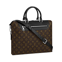 LOUIS VUITTON 路易威登 PORTE-DOCUMENTS JOUR NM系列 男士公文包 M54019 褐色