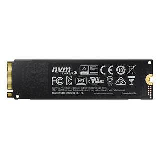 SAMSUNG 三星 970 EVO NVMe M.2 固态硬盘 500GB（PCI-E3.0）