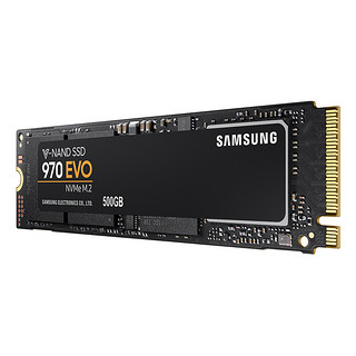 SAMSUNG 三星 970 EVO NVMe M.2 固态硬盘 500GB（PCI-E3.0）