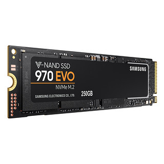 SAMSUNG 三星 970 EVO NVMe M.2 固态硬盘 250GB（PCI-E3.0）