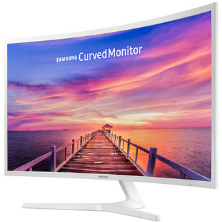 SAMSUNG 三星 C32F395FWC 31.5英寸 VA 曲面 显示器（1920×1080、60Hz）