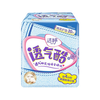 Ladycare 洁婷 透气双U系列卫生巾套装 64片装(护垫14.5cm*20片+夜用29cm*8片+日用24.5cm*8片*2+日用24.5cm*10片*2)