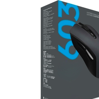 Logitech 罗技 G603 2.4G蓝牙 LIGHTSPEED 双模无线鼠标 12000DPI 灰色