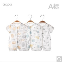 aqpa 婴儿短袖连体衣