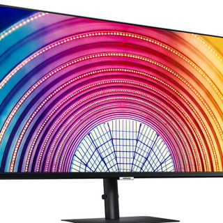 SAMSUNG 三星 S24A600NWC 23.8英寸 IPS FreeSync 显示器（2560×1440、75Hz、99%sRGB、HDR10）