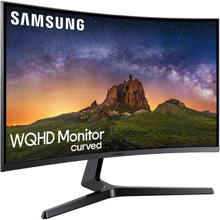 SAMSUNG 三星 C32JG50QQC 31.5英寸 VA 曲面 显示器(2560×1440、144Hz）