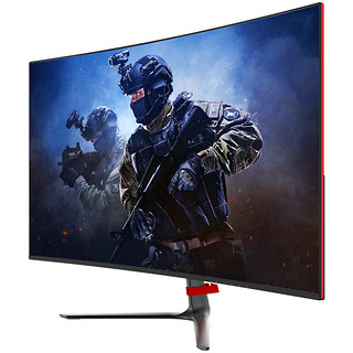 Microstar 微软之星 GQ27B+ 27英寸 VA 曲面 FreeSync 显示器 (1920×1080、144Hz)