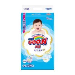 GOO.N 大王 维E系列  婴儿环贴式纸尿裤 L62片