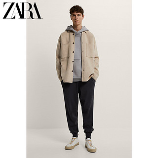 ZARA 05854400251 男装羊毛衬衫式夹克