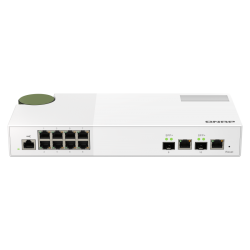 QNAP 威联通 QSW-M2108-2C 万兆网络交换机