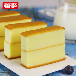桃李面包纯蛋糕720g6袋装