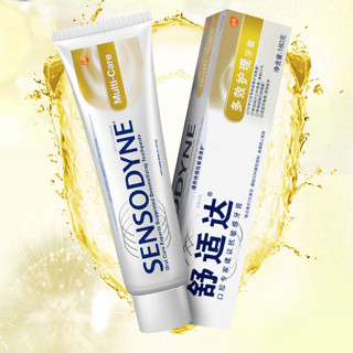 SENSODYNE 舒适达 基础护理系列 多效护理牙膏 180g*3