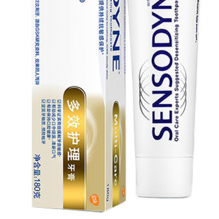 SENSODYNE 舒适达 基础护理系列 多效护理牙膏 180g*3