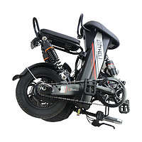 琦利 折叠电动自行车 锂电成人迷你型电动车脚踏车小电动代步助力