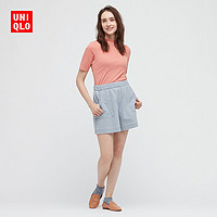 UNIQLO 优衣库 435870 女装牛仔针织短裤