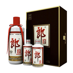 郎牌特曲 子母郎礼盒 53度 酱香型白酒 500ml+100ml*2瓶