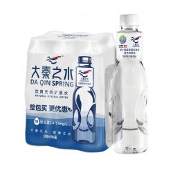 大秦之水 富锶弱碱偏硅酸矿泉水 500ml*6