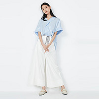 VERO MODA 32026X513 女士光泽感落肩宽松衬衫上衣