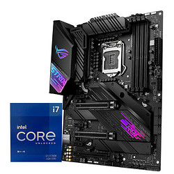 ASUS 华硕 玩家国度 ROG STRIX Z490-E GAMING主板+英特尔 Intel i7-11700K 主板CPU套装