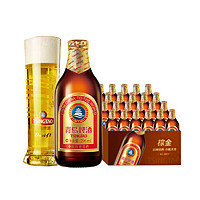 TSINGTAO 青岛啤酒 11度小棕金 296ml*24瓶 整箱装