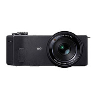SIGMA 适马 dp3 Quattro 数码相机 X3传感器 APS-C画幅 50mm F2.8定焦镜头