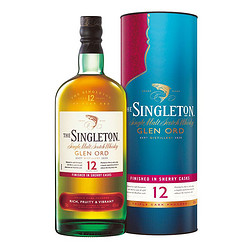 THE SINGLETON 苏格登(Singleton)洋酒 雪莉版12年 单一麦芽威士忌700ml