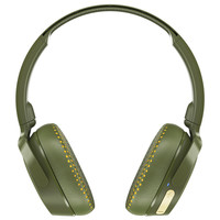 Skullcandy Riff Wireless 压耳式头戴式蓝牙耳机 橄榄绿