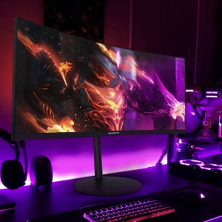 SKYWORTH 创维 29G1 29英寸 VA 曲面 FreeSync 显示器（2560×1080、200Hz、112%sRGB、HDR10）