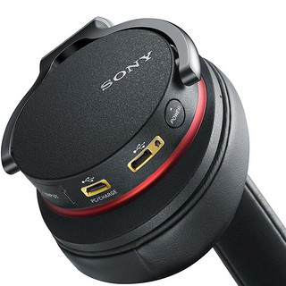 SONY 索尼 MDR-1ADAC/M 耳罩式头戴式动圈有线耳机 黑色 3.5mm