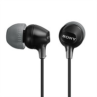 SONY 索尼 MDR-EX15LP 入耳式有线耳机 黑色 3.5mm