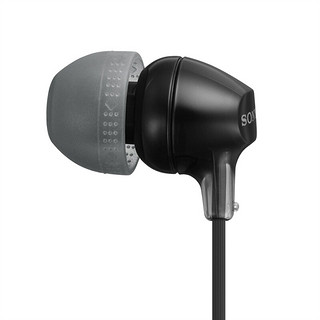 SONY 索尼 MDR-EX15LP 入耳式有线耳机 黑色 3.5mm