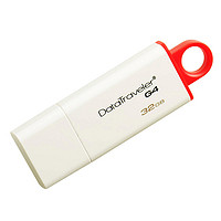 Kingston 金士顿 DataTraveler系列 DataTraveler G4 USB2.0 U盘 红色+挂绳 32GB USB