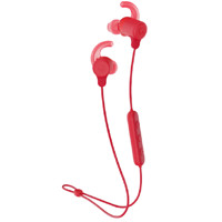 Skullcandy Jib+ Active Sport Earbuds 入耳式颈挂式蓝牙耳机 珊瑚红