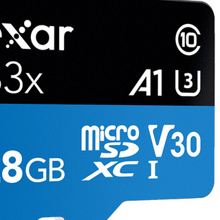 Lexar 雷克沙 633x microSD存储卡 128GB（UHS-III、V30、A1）