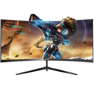 SKYWORTH 创维 G5AF30C 29.5英寸 VA FreeSync 显示器(2560×1080、144Hz）