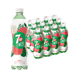 PEPSI 百事 七喜 莫7托MOJITO西柚600ml*12瓶